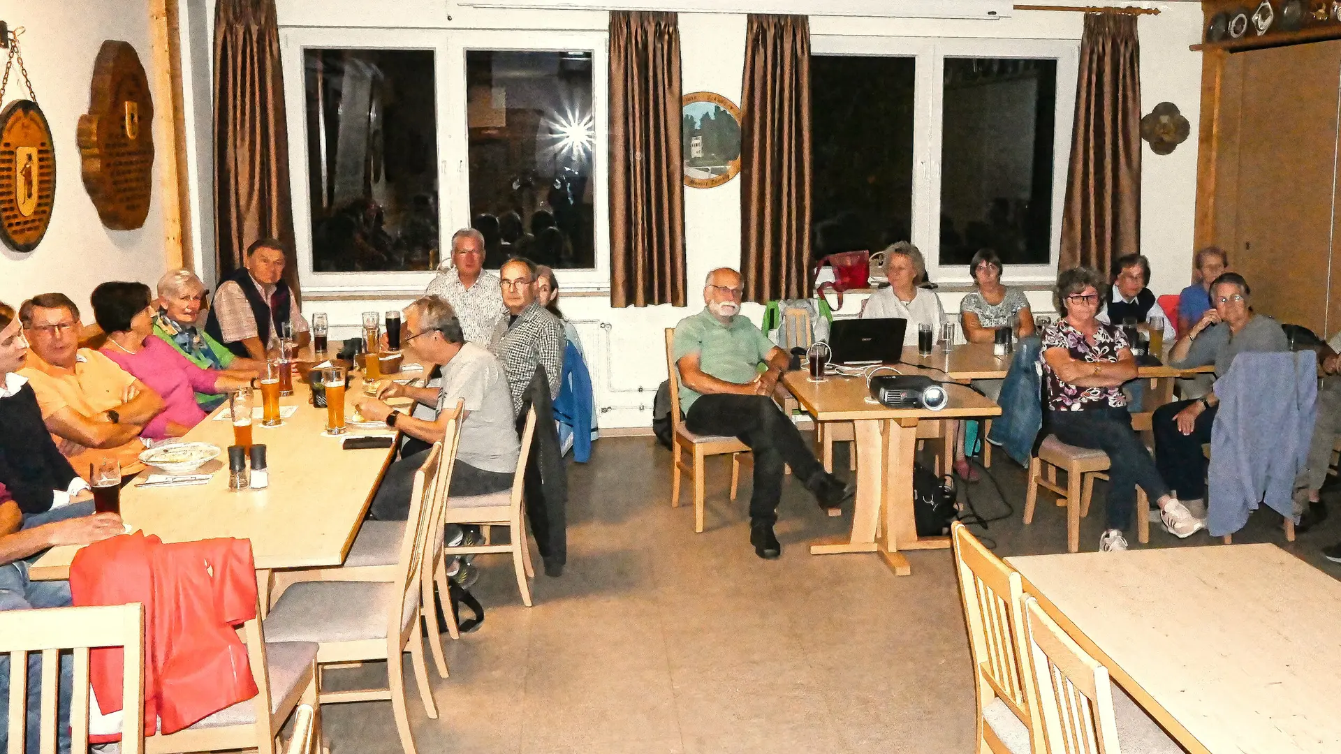 Gemütliche Zusammenkunft mit Lichtbildervortrag | © Wolfgang Stolzenberg|DAV-Sektion Feucht