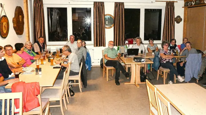 Gemütliche Zusammenkunft mit Lichtbildervortrag | © Wolfgang Stolzenberg|DAV-Sektion Feucht