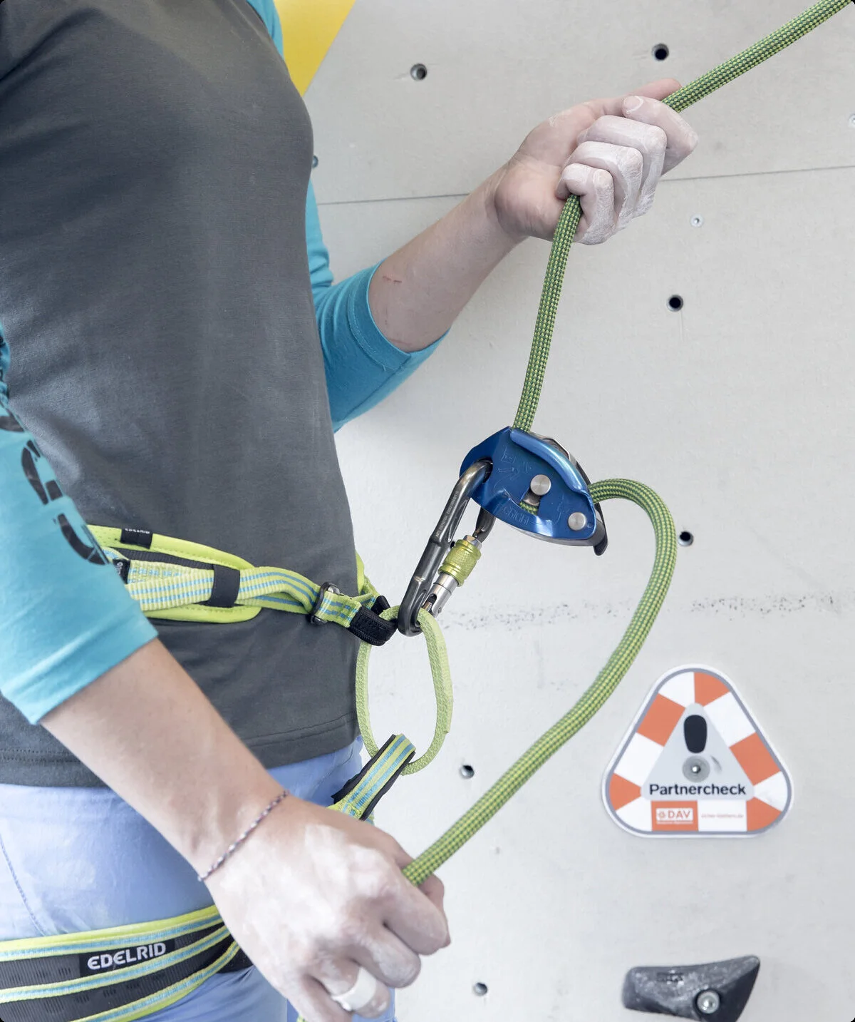 Sichern | © DAV/Hansi Heckmair