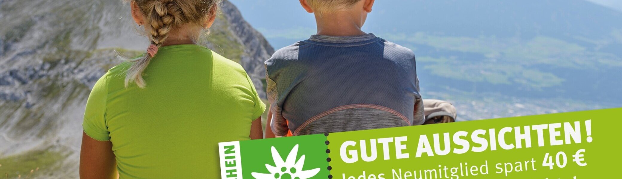 Gutscheinaktion: jetzt DAV-Mitglied werden | © DAV / Foto: Norbert Freudenthaler